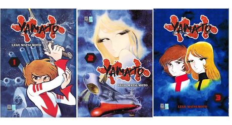 Cosmoship Yamato Leiji MATSUMOTO INTEGRALE 3 TOMES OCCASION TRES BON ETAT