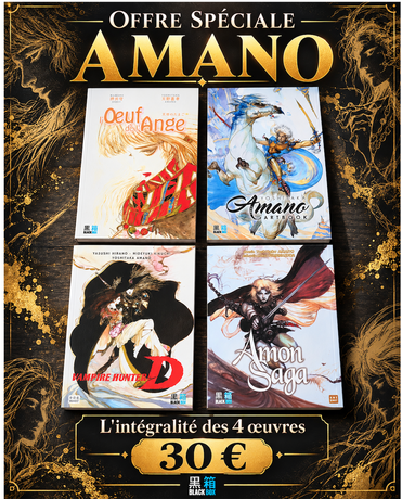 PACK AMANO ( 4 oeuvres incontournables) stock limité