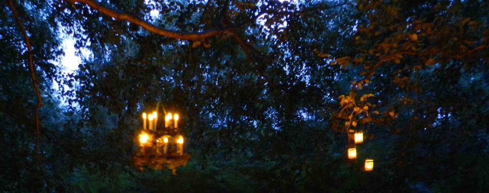 Déco de fête à l'extérieur