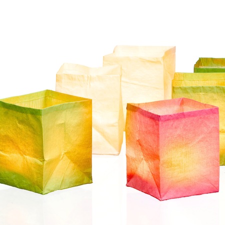 50 Bâtons Portatifs Pour Lanternes En Papier - DIY, Décoration Fêtes - Rose Et Jaune - 21.8 Cm