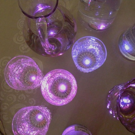 Pink luminous sticker - LED sticker