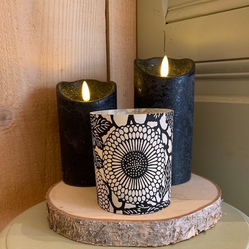 NKlaus Lot De 25 Bougies Noires En Cire D'Abeille Pure 26 Cm - Bougies Rituel Sans Suie - Longue Durée 100 Min - Goutte à Goutte