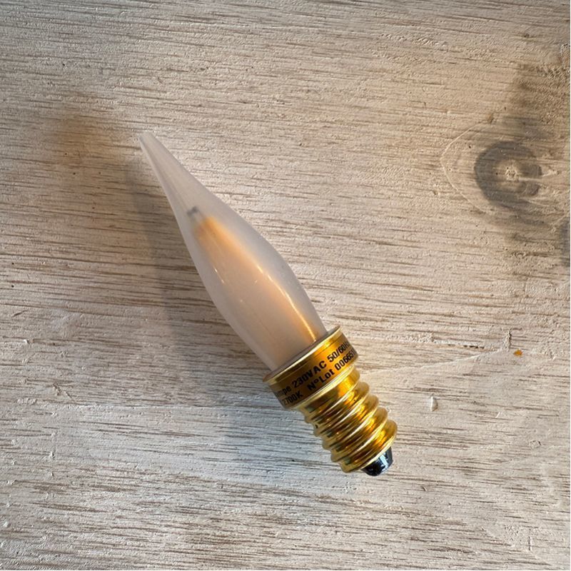 Ampoule LED E10, 14-55V, Blanc Chaud, 0.5W, Pour Lustre, Guirlande, Ruiandsion, Neuve