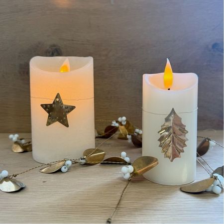 Star tag in brass - 4 cm