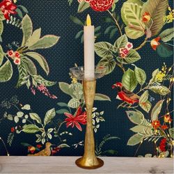 Flowers glass bobeche for candles - ø 2,5 cm