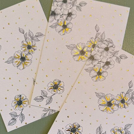 Carte Postale - 10 x 15 cm - Fleurs