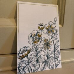 Postcard - 10 x 15 cm - Bouquet
