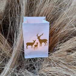 led paper lantern - Deers