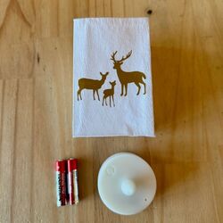 led paper lantern - Deers