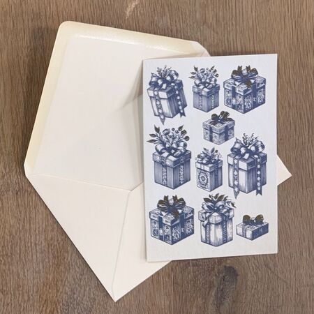 Carte de Noël - 10 x 15 cm - Cadeaux