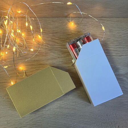 batterry cover made in ivory paper