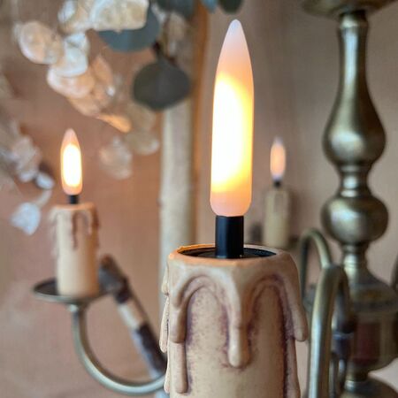 Ampoule Flamme LED pour lustres et appliques - N°6