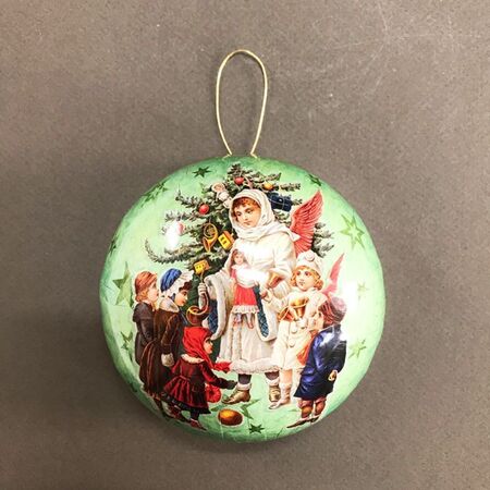 Boule de Noël Anges 2 - diamètre 10 cm