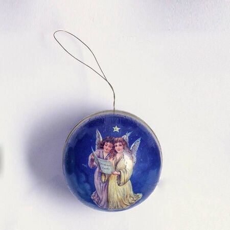 Boule de Noël Anges 1 - diamètre 8 cm