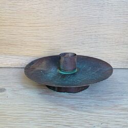 Coppery candle holder - Ø 12CM - H 5CM