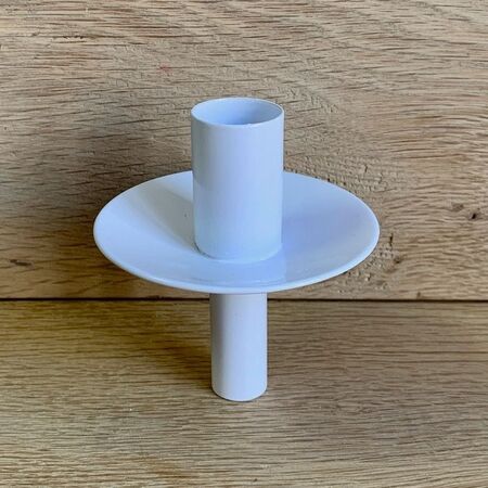 Porte-bougie pour carafe Blanc