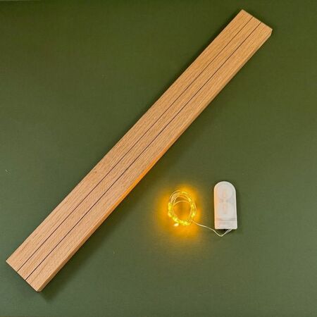 "Scénette" Lumineuse Animaux - Blanc