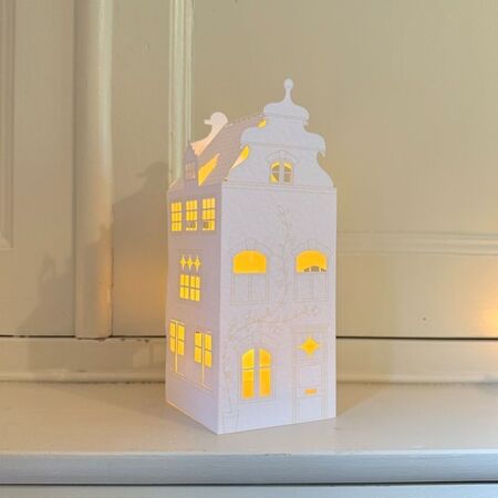 3 maisons photophores