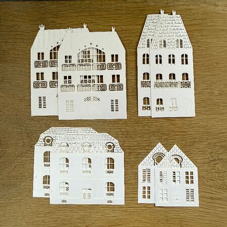 "Scénette" Lumineuse Ville