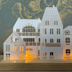 "Scénette" Lumineuse Ville