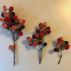 1 branche mûres sauvages - 20cm