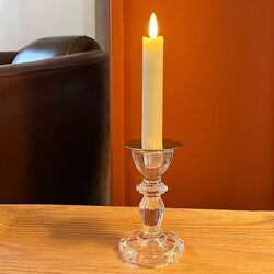 Golden castiron for candles - ø 2,3 cm