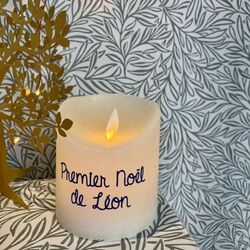 First Christmas Led Candle for customization