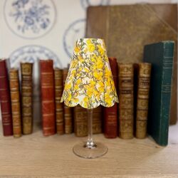 3 abat-jour papier pour verre à pied - Genets