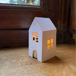 A led paper house for customization