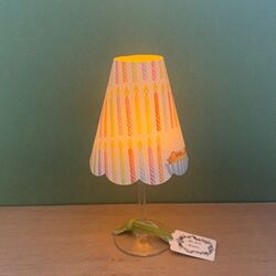 3 lampshades for wine glass - birthday