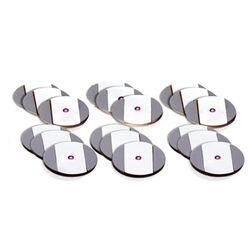 18 LED stickers - pink