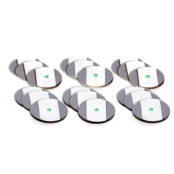 18 LED stickers - green