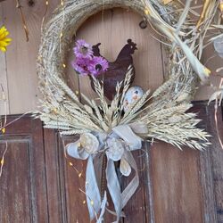 Œuf de Pâques poussins 1 - hauteur 9 cm