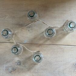 6 bottles vase