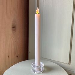 Cercle épi de blé et chandelle LED - Ø 40 cm