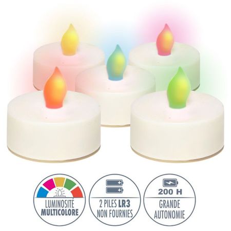 Lot de 100 bougies chauffe plat blanc - Blanc - - 9.31 Lot de 100 bougies chauffe plat blanc - Blanc - - 9.31