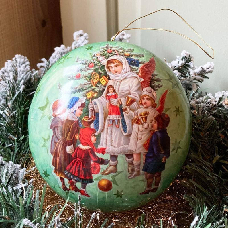 Boule De Noel Avec Ange Et Led Boule En Papier Anges Decoration Noel Boule De Noel Avec Ange Et Led Boule En Papier Anges Decoration Noel