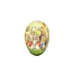 Oeuf de Pâques Beatrix Potter Dessin 3 - H 12 cm