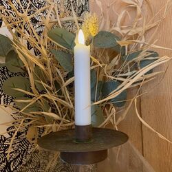 Coppery candle holder - Ø 12CM - H 5CM