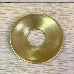 Golden castiron for candles - ø 2,3 cm