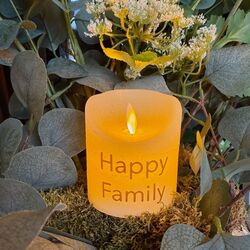 Bougie oscillante en cire - Happy Family