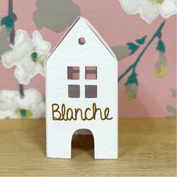 A led paper house for customization