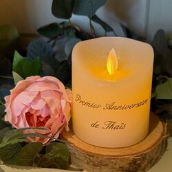 First Birthday Led Candle for customization