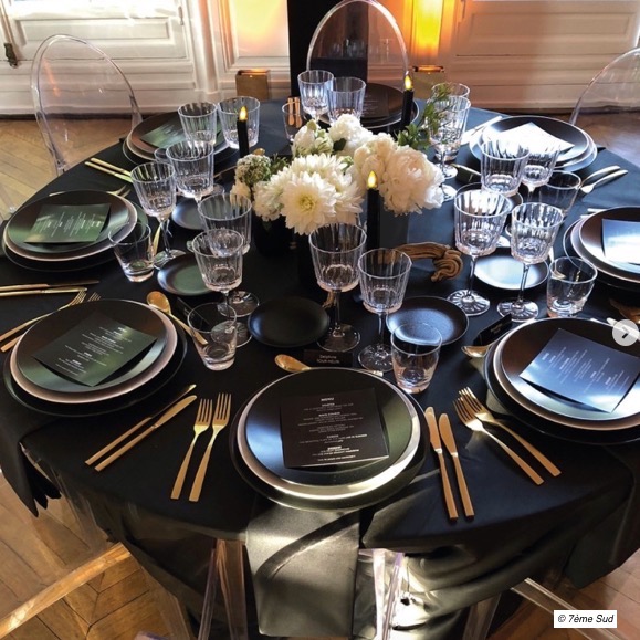 Dîner Yves Saint Laurent - bougies led Bloolands