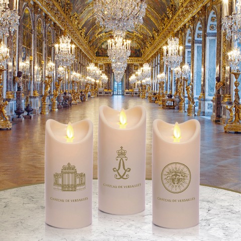 bougies personnalisées pour un château