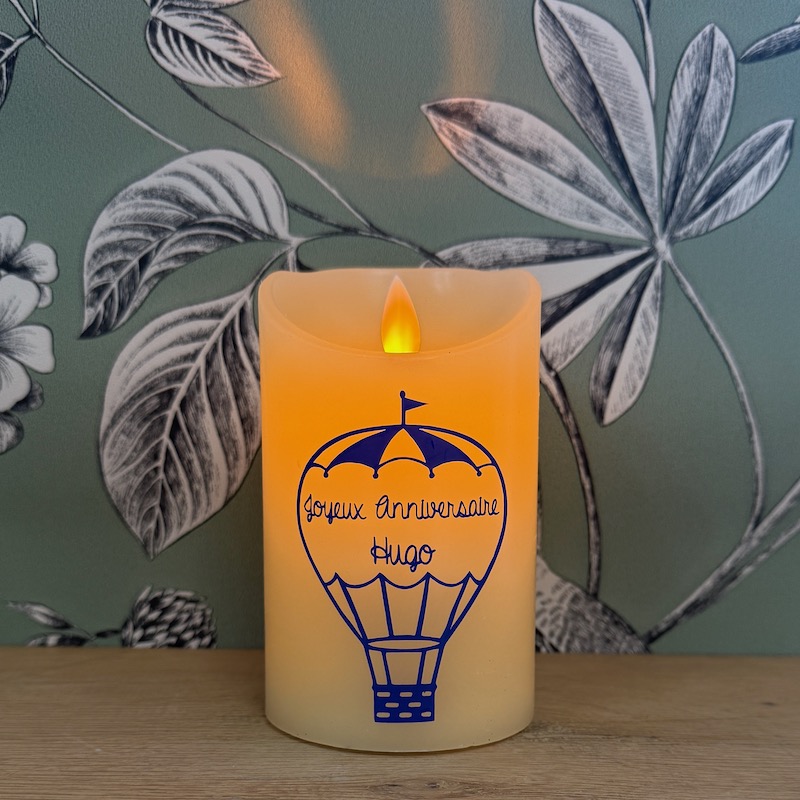 bougie d'anniversaire pour un enfant