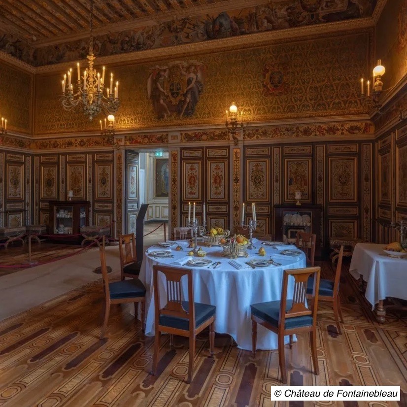 Dîner aux chandelles à Fontainebleau 