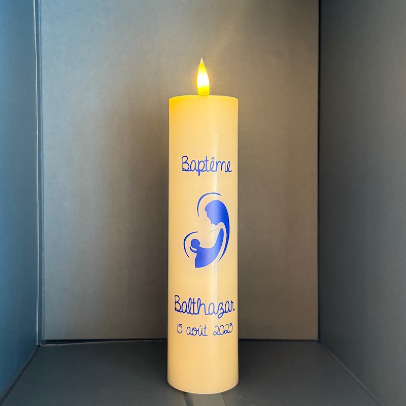 cadeau de baptême personnalisé pour un garçon