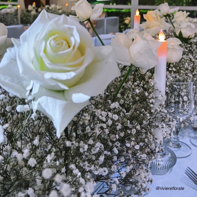 fausses bougies à la flamme qui bouge pour déco de mariage