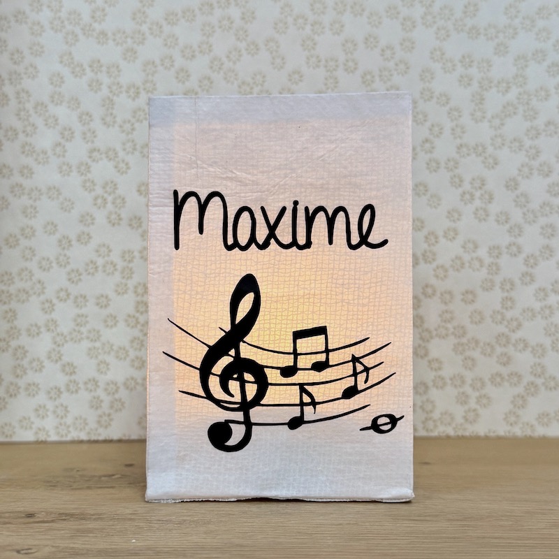 photophore cadeau sur mesure